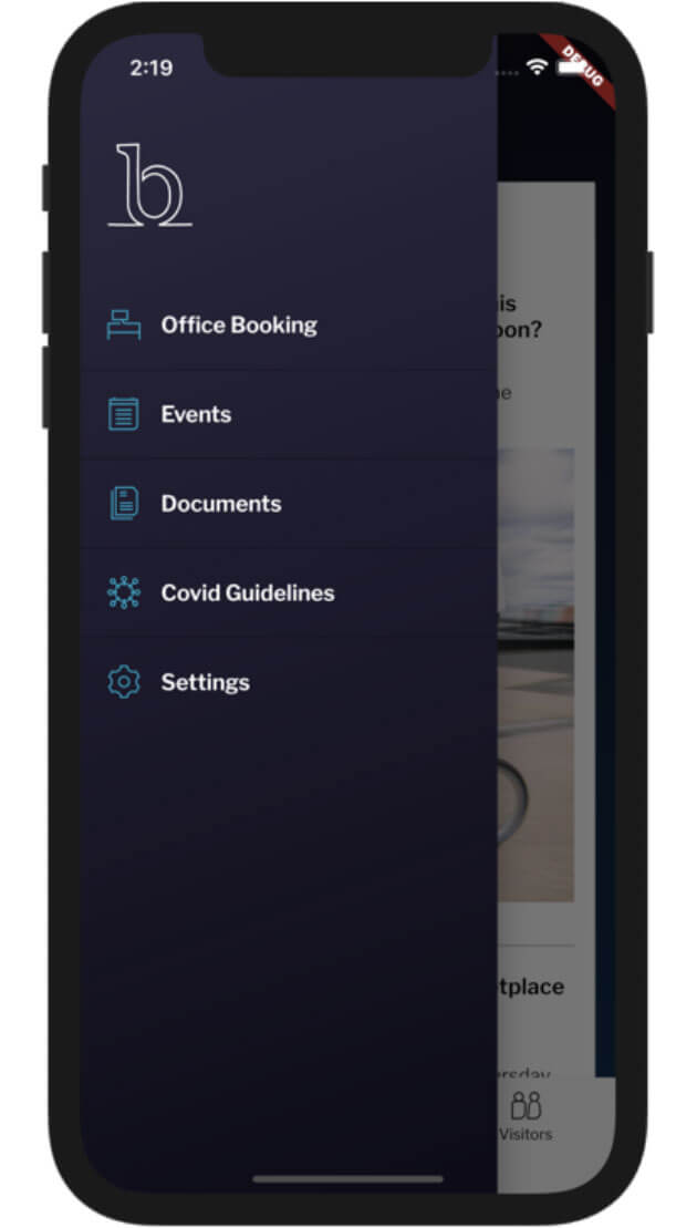 Beazley smart office app features